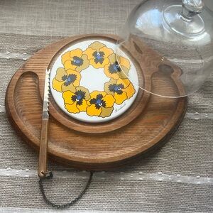 Vintage good wood cheeseboard